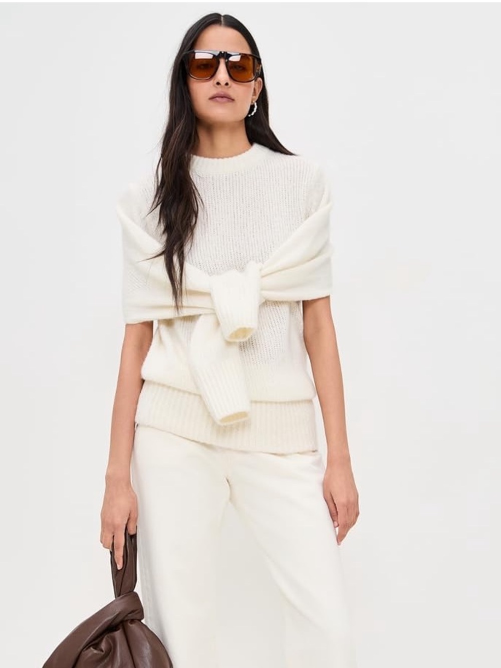 ALIGNE Liv Cashmere Cream Sweater